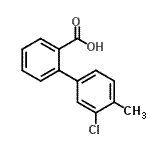 CAS#: 71501-51-4， 3'-Chloro-4'-methyl-2-biphenylcarboxylic acid