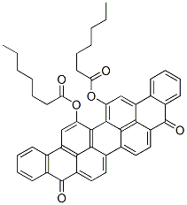 CAS#: 71550-34-0， 5,10-Dihydro-5,10-Dioxoanthra[9,1,2-cde]Benzo[rst]Pentaphene-16,17-Diyl Bisheptanoate