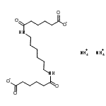 CAS#: 71566-81-9， Diammonium 6,6'-(1,6-hexanediyldiimino)bis(6-oxohexanoate)