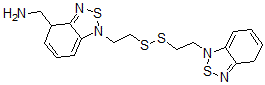 CAS#: 71605-67-9， [7-[2-[2-(8-Thia-7,9-Diazabicyclo[4.3.0]Nona-3,5,9-Trien-7-Yl)Ethyldisulfanyl]Ethyl]-8-Thia-7,9-Diazabicyclo[4.3.0]Nona-3,5,9-Trien-2-Yl]Methanamine