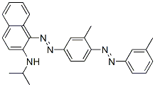 CAS#: 71619-12-0， N-(Isopropyl)-1-[[3-Methyl-4-[(3-Methylphenyl)Azo]Phenyl]Azo]Naphthalen-2-Amine