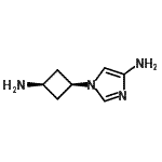 CAS#: 716316-18-6， 1-(cis-3-Aminocyclobutyl)-1H-imidazol-4-amine