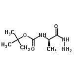 CAS#: 716329-42-9， 2-Methyl-2-propanyl [(2R)-1-hydrazino-1-oxo-2-propanyl]carbamate