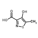 CAS#: 716361-63-6， 4-Hydroxy-5-methyl-1,2-thiazole-3-carboxylic acid