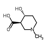 CAS#: 716362-72-0， (3R,4R)-4-Hydroxy-1-methyl-3-piperidinecarboxylic acid
