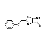 CAS#: 71698-17-4， 3-(Phenoxymethyl)-4-thia-2,6-diazabicyclo[3.2.0]hept-2-en-7-onato