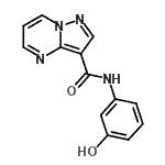 CAS#: 717828-52-9， N-(3-Hydroxyphenyl)pyrazolo[1,5-a]pyrimidine-3-carboxamide