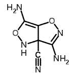 CAS#: 717844-92-3， 3,6-Diamino[1,2]oxazolo[4,5-c][1,2]oxazole-3a(4H)-carbonitrile