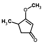 CAS#: 7180-61-2， 3-Methoxy-4-methyl-2-cyclopenten-1-one