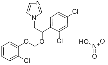CAS#: 71820-99-0， 1-(2-((2-Chlorophenoxy)Methoxy)-2-(2,4-Dichlorophenyl)Ethyl)-1H-Imidazole Mononitrate