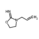 CAS#: 718593-83-0， 3-Allyl-1,3-oxazolidin-2-imine
