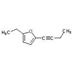 CAS#: 71860-16-7， 2-(1-Butyn-1-yl)-5-ethylfuran