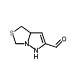 CAS#: 718621-59-1， 3a,4-Dihydro-1H-pyrazolo[1,5-c][1,3]thiazole-2-carbaldehyde
