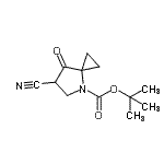 CAS#: 718632-43-0， 2-Methyl-2-propanyl 6-cyano-7-oxo-4-azaspiro[2.4]heptane-4-carboxylate