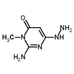 CAS#: 719298-79-0， 2-Amino-6-hydrazino-3-methyl-4(3H)-pyrimidinone