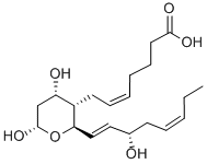 CAS#: 71953-80-5， 7-[(2R,3S,4S)-Tetrahydro-4,6-Dihydroxy-2-[(1E,3S,5Z)-3-Hydroxy-1,5-Octadien-1-Yl]-2H-Pyran-3-Yl]-(5Z)-5-Heptenoic Acid
