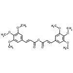 CAS#: 71989-97-4， (2E)-3-(3,4,5-Trimethoxyphenyl)acrylic anhydride
