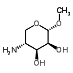 CAS 登录号：719989-81-8， 甲基4-氨基-4-脱氧-alpha-D-来苏吡喃糖苷