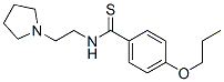 CAS#: 72004-09-2, 4-Propoxy-N-(2-Pyrrolidin-1-Ylethyl)Benzenecarbothioamide
