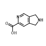 CAS#: 720720-27-4， 2,3-Dihydro-1H-pyrrolo[3,4-c]pyridine-6-carboxylic acid