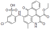 CAS#: 72121-77-8， 6-((4-Chloro-2-Sulfophenyl)Amino)-2,7-Dihydro-4(Or 5)-Methyl-2,7-Dioxo-3H-Dibenz(f,ij)Isoquinoline-1-Carboxylic Acid 1-Ethyl Ester