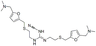 CAS#: 72148-12-0， 3-Cyano-1,2-Bis[2-[[5-(Dimethylaminomethyl)Furan-2-Yl]Methylsulfanyl]Ethyl]Guanidine