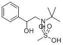 CAS#: 72156-37-7， 2-(Tert-Butylamino)-1-Phenylethanol, Methanesulfonic Acid