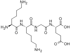 CAS#: 72189-84-5， L-Lysyl-L-Lysylglycyl-L-Glutamic Acid