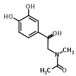 CAS#: 721917-86-8， N-[2-(3,4-Dihydroxyphenyl)-2-hydroxyethyl]-N-methylacetamide
