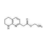 CAS#: 721920-80-5， Ethyl 1,5,6,7-tetrahydro-1,8-naphthyridin-2-ylacetate