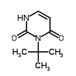 CAS#: 722459-28-1， 3-(2-Methyl-2-propanyl)-2,4(1H,3H)-pyrimidinedione
