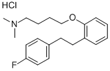 CAS#: 72279-35-7， 4-[2-[2-(4-Fluorophenyl)Ethyl]Phenoxy]-N,N-Dimethylbutan-1-Amine Hydrochloride