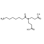 CAS#: 72297-49-5， 3,3'-(Octanoylimino)dipropanoic acid