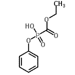 CAS#: 72304-95-1， Ethyl hydroxy(phenoxy)phosphinecarboxylate oxide