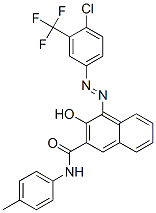 CAS#: 72319-13-2， (4Z)-4-[[4-Chloro-3-(Trifluoromethyl)Phenyl]Hydrazinylidene]-N-(4-Methylphenyl)-3-Oxonaphthalene-2-Carboxamide