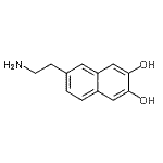 CAS#: 72328-92-8， 6-(2-Aminoethyl)-2,3-naphthalenediol