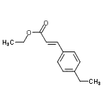 CAS#: 723304-09-4， Ethyl (2E)-3-(4-ethylphenyl)acrylate
