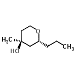 CAS#: 723340-90-7， (2R,4S)-4-Methyl-2-propyltetrahydro-2H-pyran-4-ol
