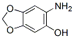 CAS 登录号:7235-53-2, 6-氨基-1,3-苯并二氧戊环-5-醇