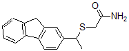 CAS#: 72353-19-6， 2-[1-(9H-Fluoren-2-Yl)Ethylsulfanyl]Acetamide
