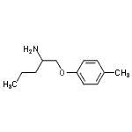 CAS#: 723725-64-2， 1-(4-Methylphenoxy)-2-pentanamine