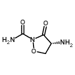 CAS#: 723726-41-8， (4R)-4-Amino-3-oxo-1,2-oxazolidine-2-carboxamide
