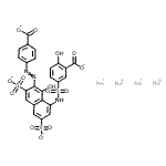 CAS#: 72379-53-4， Tetrasodium 5-({7-[(4-carboxylatophenyl)diazenyl]-8-hydroxy-3,6-disulfonato-1-naphthyl}sulfamoyl)-2-hydroxybenzoate