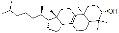CAS#: 7240-15-5， 4,4-Dimethyl-delta(8)-Cholestenol