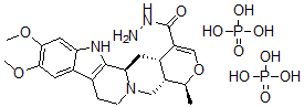 CAS#: 72407-39-7， 10,11-Dimethoxy-3-isotetrahydroalstonique acide hydrazide diphosphate