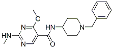 CAS#: 72412-04-5， 4-Methoxy-2-Methylamino-N-[1-(Phenylmethyl)Piperidin-4-Yl]Pyrimidine-5-Carboxamide