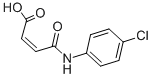结构式 CAS# 7242-16-2, N-(4-氯苯基)马来酰胺酸