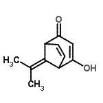 CAS#: 724423-61-4， 4-Hydroxy-8-isopropylidenebicyclo[3.2.1]octa-3,6-dien-2-one