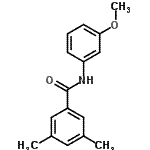 CAS#: 724429-82-7， N-(3-Methoxyphenyl)-3,5-dimethylbenzamide