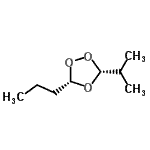CAS 登录号：72444-59-8， (3R,5S)-3-异丙基-5-丙基-1,2,4-三氧杂环戊烷
